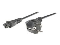 MANHATTAN Power Cable C5 to Schuko 1.8m 6 ft.