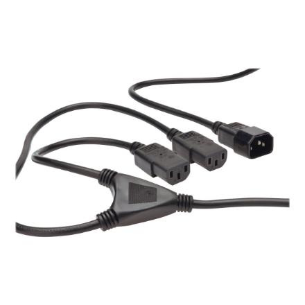 Digitus Y-power Cord Connection Cable | AK-440400-017-S AK-440400-017-S