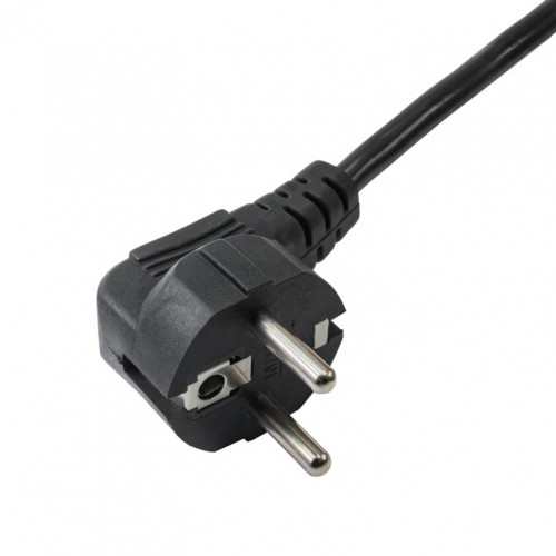 Akyga Power Cord AK-NB-01A for notebooks IEC C5 250V/50Hz 1,5m Black 1.5 m CEE7/7 C5 coupler