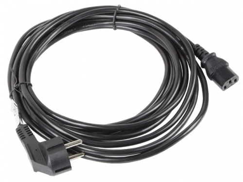 Lanberg CA-C13C-11CC-0100-BK power cable Black 10 m C13 coupler CEE7/7