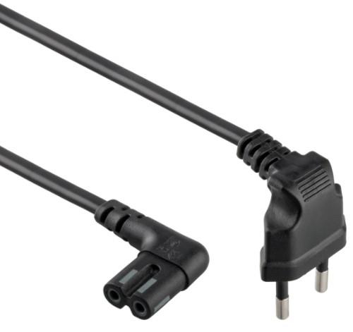 CABLE POWER EU 1M/ANGLED PC-184L GEMBIRD