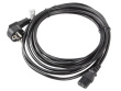 Lanberg CA-C13C-11CC-0100-BK power cable Black 10 m C13 coupler CEE7/7