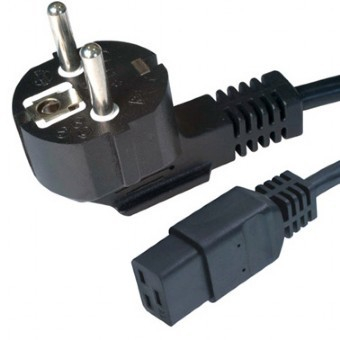 Gembird Euro plug to C19 socket power cord 1,8m 16A
