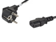 Lanberg Power cable CEE 7/7 - IEC 320 C13 1.8M black