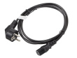Lanberg Power cable CEE 7/7 - IEC 320 C13 1.8M black
