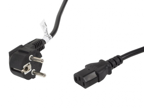 Lanberg Power cable CEE 7/7 - IEC 320 C13 VDE 5M black