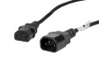 Lanberg Power cord extension cord IEC 320 C13 - C14 VDE 1.8M black