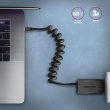 AXAGON AXAGON BUCM-CM10TB cabl e USB-C USB-C, 0.6m