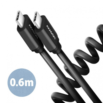 AXAGON AXAGON BUCM-CM10TB cabl e USB-C USB-C, 0.6m