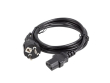 Lanberg Power cable laptop CEE 7/7 -> C320 C13 1.8m straight, black