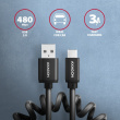 AXAGON AXAGON BUCM-AM10TB cabl e USB-C USB-A, 0,6m