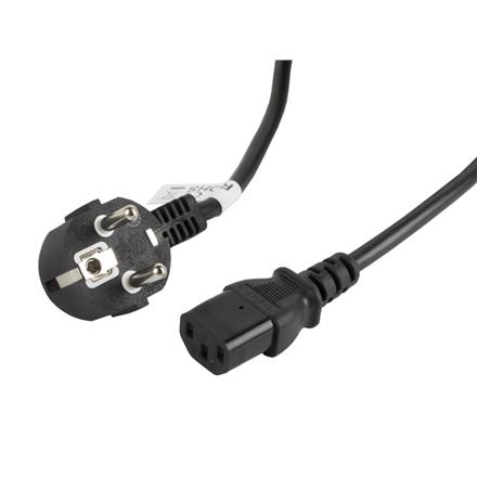 Lanberg | CEE 7/7 to IEC 320 C13 Power Cord | CA-C13C-11CC-0030-BK CA-C13C-11CC-0030-BK