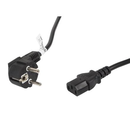 Lanberg | CEE 7/7 to IEC 320 C13 Power Cord | CA-C13C-11CC-0050-BK CA-C13C-11CC-0050-BK