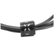 Fixed | Data And Charging Cable With USB/USB-C Connectors | Black FIXD-UC2M-BK