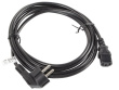 Lanberg Power cable CEE 7/7 - IEC 320 C13 3M VDE 3M black