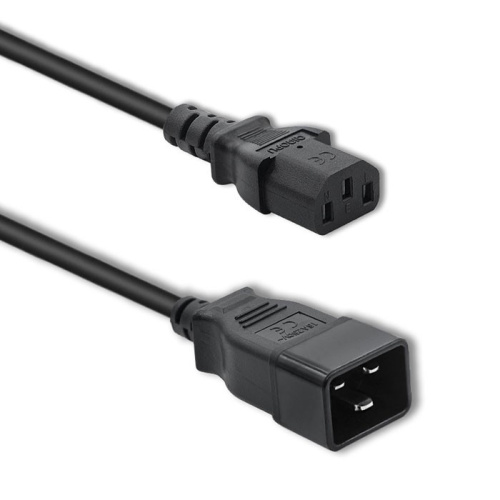 Qoltec Power cable for UPS C20/C13, 1.2m