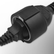 Qoltec Adapter IEC 320 C14 / SCHUKO