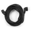 Gembird PC-186-VDE-10M power cable Black CEE7/4 C14 coupler