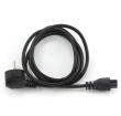Gembird Power cord C5 VDE 0.5m