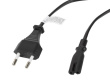 Lanberg CA-C7CA-10CC-0018-BK power cable Black 1.8 m C7 coupler CEE7/16