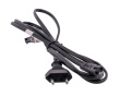 Gembird PC-184/2 power cable Black 1.8 m Power plug type C C8 coupler