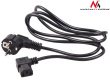 Maclean Power cable angled 3 pin plug 5M EU MCTV-804