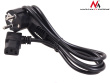 Maclean Power cable angled 3 pin plug 5M EU MCTV-804