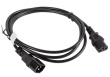 Lanberg Extension power cable IEC 320 C13 - C14 1.8M black
