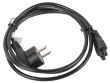 Lanberg Laptop power cable (MIKI) IEC 7/7 - IEC 320 C5 1.8M VDE black