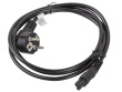 Lanberg Laptop power cable (MIKI) IEC 7/7 - IEC 320 C5 1.8M VDE black