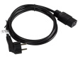 Lanberg Cable power CEE 7/7 - IEC 320 C19 16A VDE 1.8M black