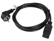 Lanberg Cable power CEE 7/7 - IEC 320 C19 16A VDE 1.8M black