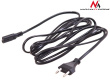 Maclean Eight power cable 2 pin 3M EU MCTV EU-810