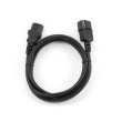 Cablexpert | PC-189-VDE power extension cable 1.8 meter | Black C14 coupler | C14 coupler PC-189-VDE