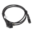 Lanberg | CEE 7/7 to IEC 320 C13 Power Cord | CA-C13C-11CC-0018-BK CA-C13C-11CC-0018-BK