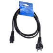 Savio CL-81 power cable Черный 1.8 m Power plug type E IEC C5