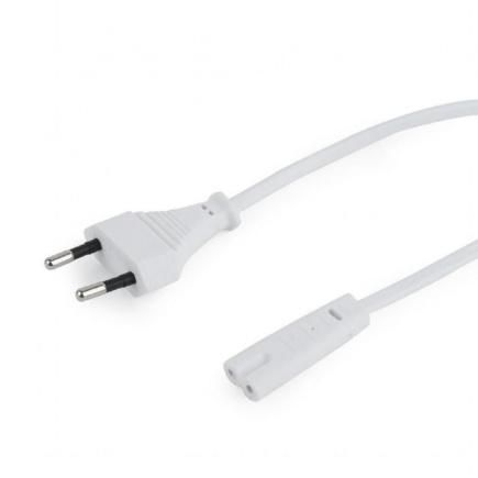 CABLE POWER EU 1.8M/Valge PC-184/2-W GEMBIRD