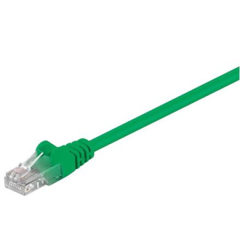 Goobay | CAT 5e patch cable, U/UTP | 68338 | Green RJ45 male (8P8C) | RJ45 male (8P8C) 68338