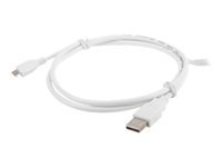 LANBERG CA-USBM-10CC-0010-W Lanberg cable USB 2.0 micro AM-MBM5P 1m white