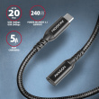 AXAGON BUCM32-CF10AB extension cable Gen2 USB-C USB-C 100W 5A1M