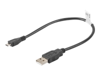 LANBERG CA-USBM-10CC-0003-BK Lanberg cable USB 2.0 micro AM-MBM5P 30cm black