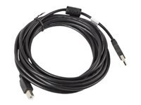 LANBERG CA-USBA-11CC-0050-BK Lanberg cable USB 2.0 AM-BM with ferrite 5m black