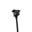 Fractal Design Model E - USB cable - USB-C header (M) to USB-C (F) 90° angled, panel mountable - 1 m - black - for Fractal Design Meshify 2 Lite 
