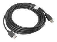 LANBERG CA-USBE-10CC-0050-BK Lanberg extension cable USB 2.0 AM-AF 5m black