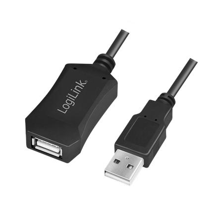 Logilink | USB 2.0 repeater 5m | USB-A to USB-A USB A male | USB A female UA0001A