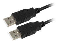 GEMBIRD CCP-USB2-AMAM-6 Gembird USB 2.0 AM/AM Cable, 6FT, Black