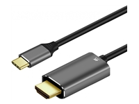 ART CABLE USB-C male - HDMI 2.0 male 4K 60Hz ALU oem 1.8m