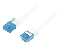 LOGILINK CP0135 LOGILINK - Patch Cable Flat Cat.5e U/UTP / Telephone 2,00m, white