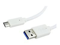 GEMBIRD CCP-USB3-AMCM-6-W Gembird USB 3.0 cable to type-C (AM/CM), 1.8m, white