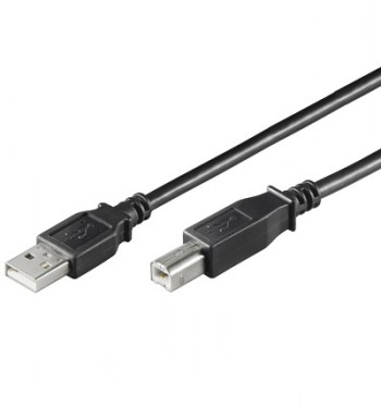 GB USB 2.0 CABLE 3.0M, A-B, BULK
